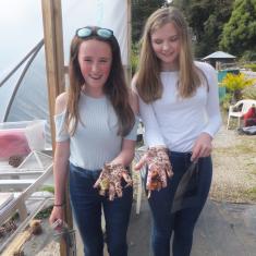 Mount's Bay Arts Awards students at Trengwainton. Photo © Jane Bailey