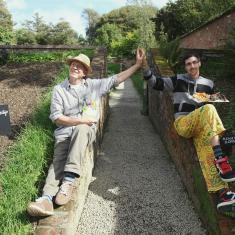 Shallal Workshop at Trengwainton