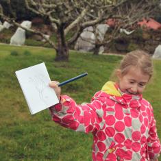 Trythall School, Infants workshop, Trengwainton Garden
