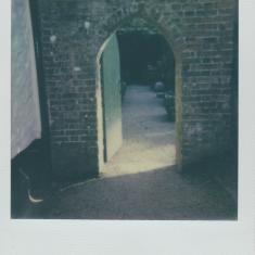 Archway to enter walled garden, Trengwainton