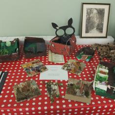 Newlyn School and project workshops displays